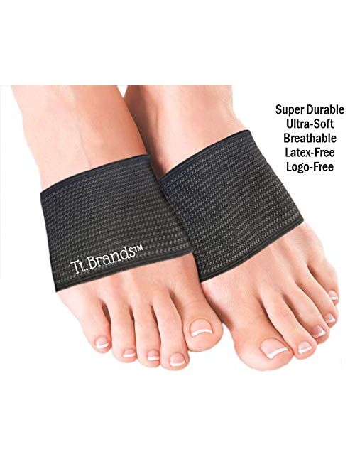 Compression Copper Arch Support Sleeves! 2-Plantar Fasciitis Bands-Support Arch! Imagine Relief for Sore Arches, Flat Feet, Low Arches, High Arches, Heel Pain, Highest Co