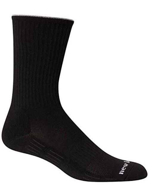 New Balance Men's Athletic Arch Cushion Comfort Crew Socks (5 Pack)