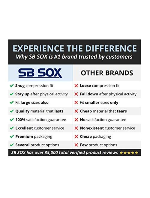 SB SOX Compression Arch Sleeves for Men & Women - Perfect Option to Our Plantar Fasciitis Socks - For Plantar Fasciitis Pain Relief and Treatment for Everyday Use with Ar