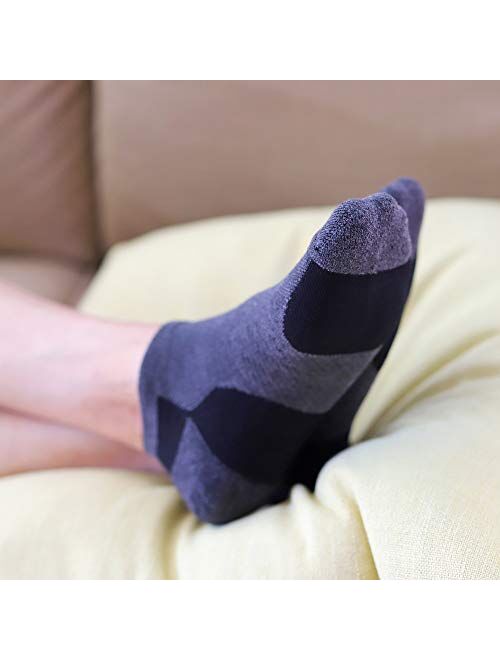 Doctor's Choice Plantar Fasciitis Compression Socks, Arch Support for Men & Women, 10-20 mmHg Compression (White, Medium)