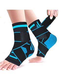 Plantar Fasciitis Compression Sock (1 Pair), Sport Ankle Brace & Achilles Tendon Sleeve with Arch Support & ,Foot Care for Eases Swelling,Pain Relief Heel Spurs