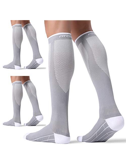Buy FITRELL Women and Men 3 Pairs Compression Socks for Nurse, Medical ...