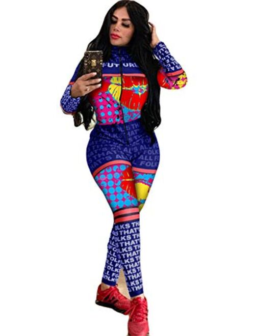 Womens Sexy Strapless Long Sleeve Floral Print Nightclub Clubwear Bodycon Jumpsuit Rompers