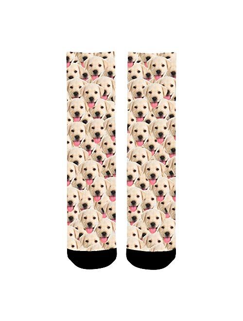 Custom Face Socks,Personalized Photo Socks,Upload Family Face on Socks for Men,Women