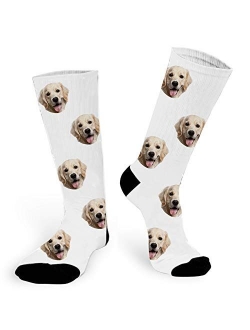 Customized Dog Socks Custom Pet Socks Turn your Dog Picture into Custom Socks Cat Socks Unisex