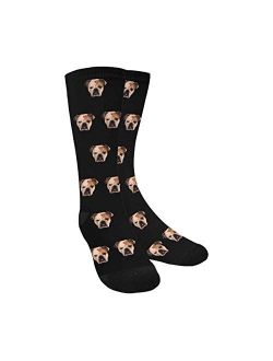 Custom Pet Dog Face Socks Multiple Faces, Funny Socks Turn Your Photo into Socks for Dog Lover 9 Faces