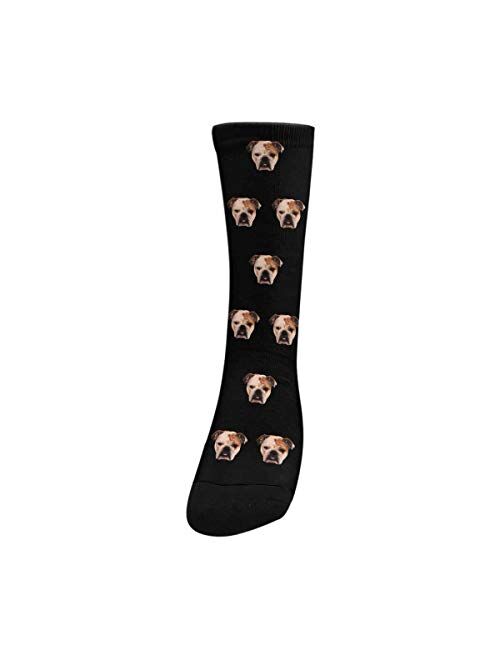 Custom Pet Dog Face Socks Multiple Faces, Funny Socks Turn Your Photo into Socks for Dog Lover 9 Faces
