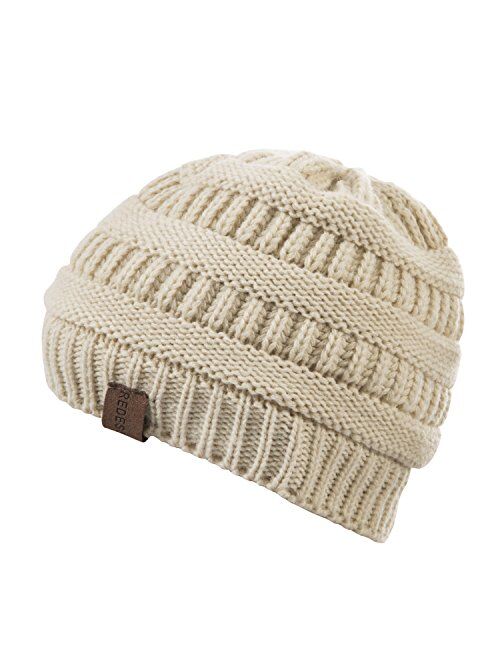 REDESS Baby Kids Winter Warm Fleece Lined Hats, Infant Toddler Children Beanie Knit Cap Girls Boys …