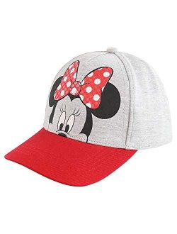 Toddler Hat for Girl’s Ages 2-7, Minnie Mouse Kids Baseball Cap