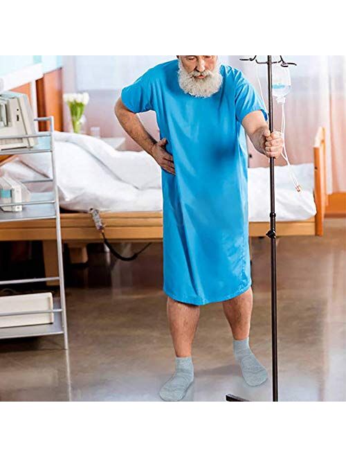 NOVAYARD 6 Pairs Non Slip Grip Socks Yoga Pilates Hospital Socks Sticky Grippers for Men Women