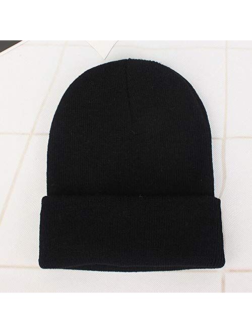 LHTHZHY Kids Winter Beanies Soft Warm Knitted Baby Hats Caps Cute Cozy Chunky Winter Infant Toddler Beanies for Boys Girls