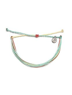 Pura Vida Jewelry Bracelets Bright Bracelet - 100% Waterproof and Handmade w/Coated Charm, Adjustable Band