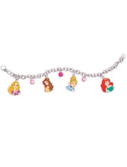 UPD Disney Girls Princess Beaded Charm Bracelet