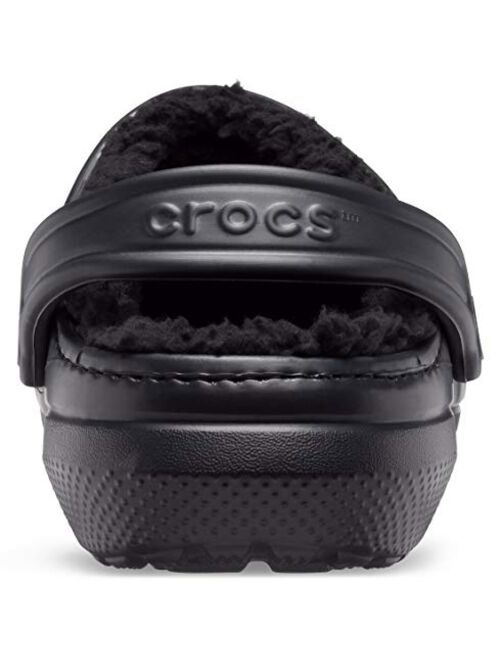 Crocs Men's and Women's Classic Lined Clog | Fuzzy Slippers