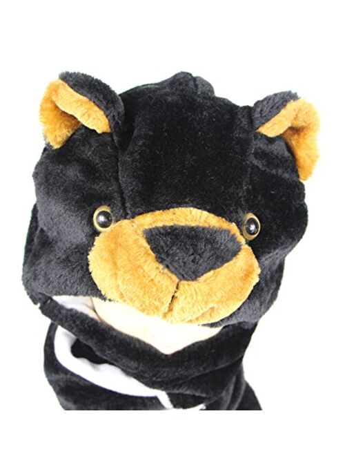 Plush Novelty Animal Hat: One Size Fits All Adults & Kids/Soft, Warm Beanie Hat