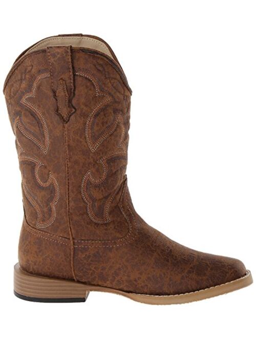 Roper Scout Square Toe Basic Cowboy Boot (Infant/Toddler/Little Kid/Big Kid)