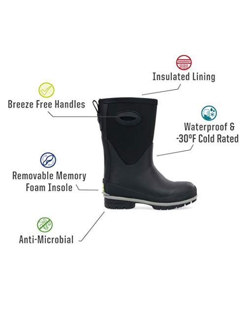 Western Chief Unisex-Child Cold Rated Neoprene Memory Foam Snow Boot