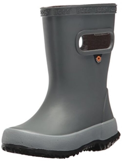 Unisex-Child Skipper Waterproof Rubber Rain Boot for Boys and Girls