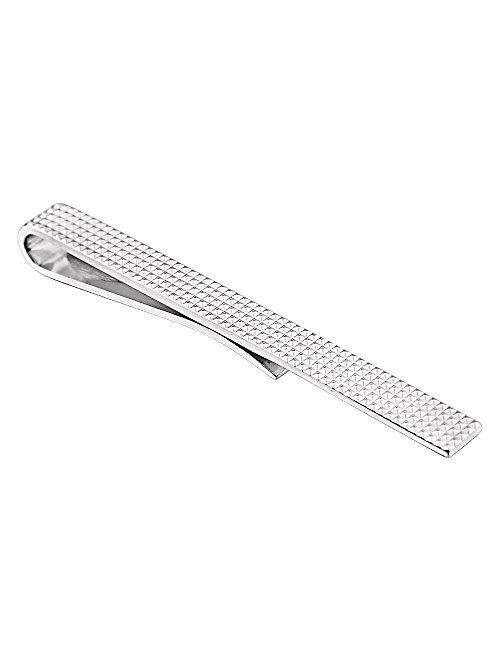 925 Sterling Silver Polished Tie Bar Jewelry Gifts for Men