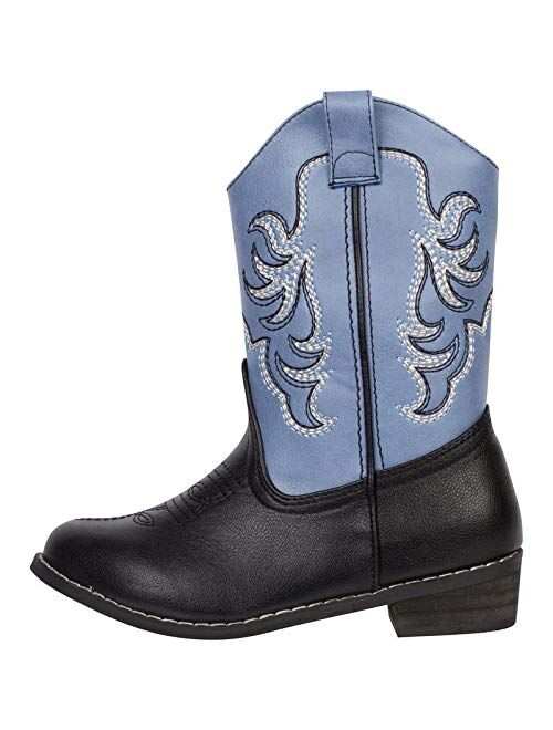 Kids Cowboy Boots by Wild Bear Boots Girl and Boy Horseback Riding Boots