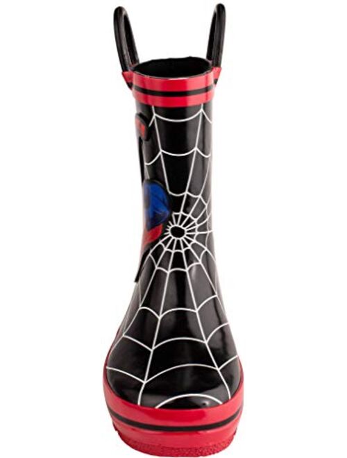 Favorite Characters Boy's Spiderman Rain Boots SPS506 (Toddler/Little Kid)