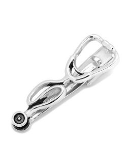 Ox and Bull Trading Co. 3D Stethoscope Tie Clip