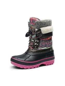Boys Girls Insulated Waterproof Winter Snow Boots