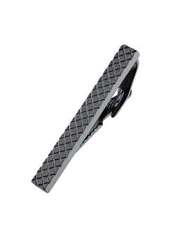 Vesna Accessory 1.9 Inch Tie Bar Pin Silver Colorful Mens Metal Necktie Tie Bar Wholesale or Retail (one set)