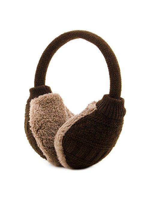 Metog Adult Knitted Removable Warm Winter Earmuffs