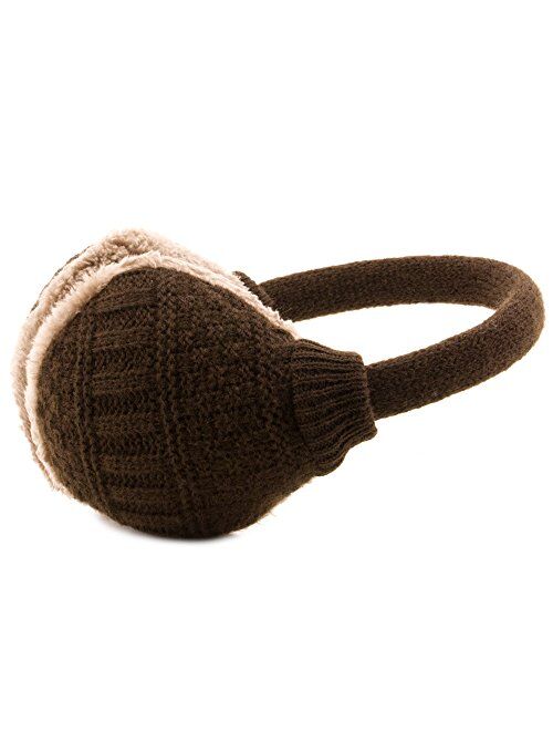 Metog Adult Knitted Removable Warm Winter Earmuffs