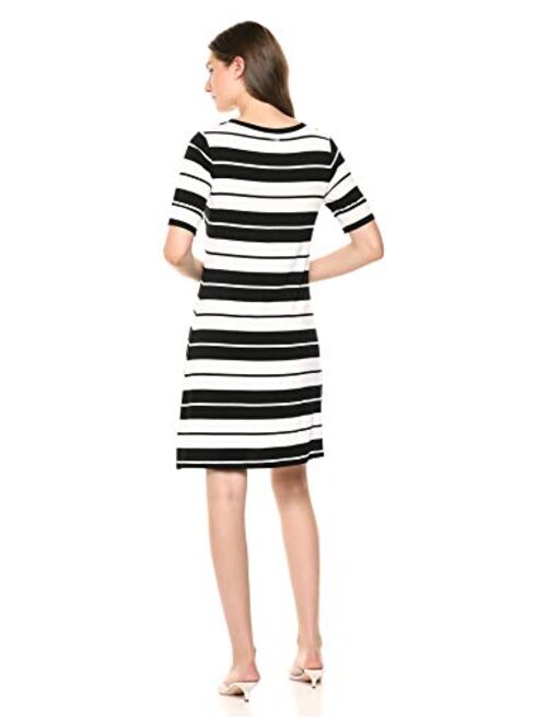 Calvin Klein Women's Short Sleeve Dress with Pocket