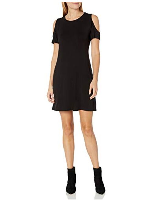 Calvin Klein Women's Short-Sleeve Cold Shoulder Dress