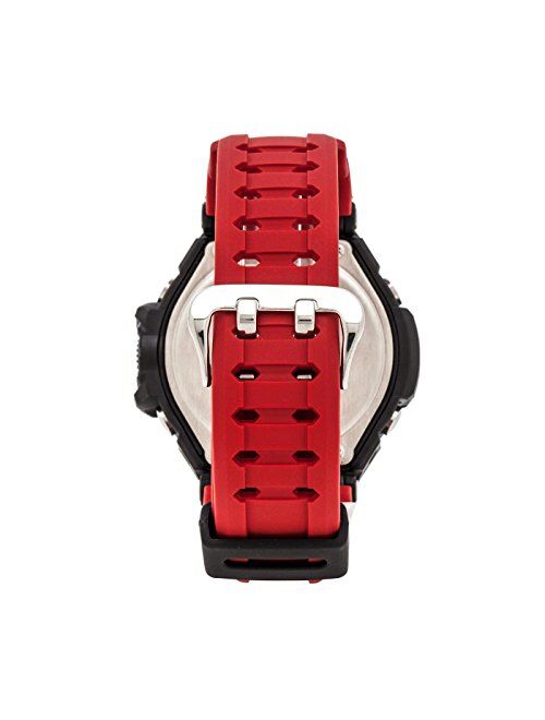 Casio G-Shock Aviation Black Dial Red Resin Quartz Men's Watch GA1000-4B