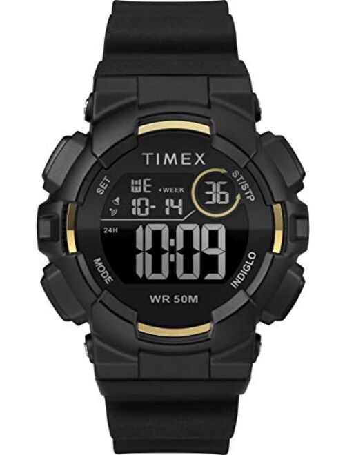 Timex Unisex Mako DGTL Silicone Strap Watch