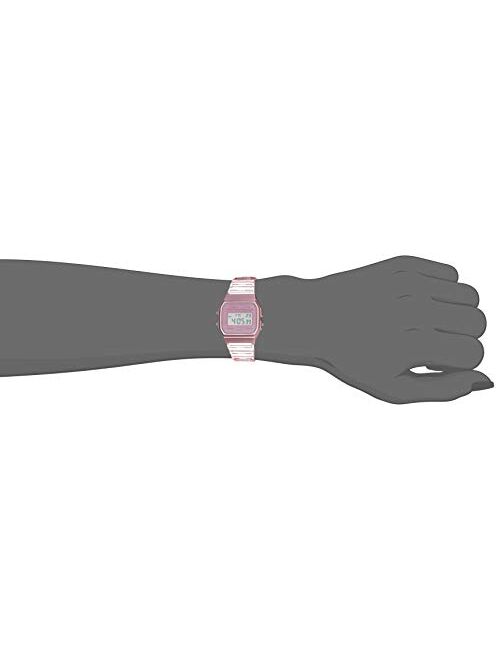 Casio Quartz Watch with Resin Strap, Pink, 20 (Model: F-91WS-4CF)
