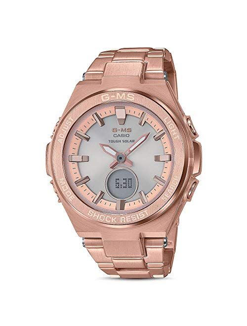 Casio Baby G Grey Dial Stainless Steel Ladies Watch MSG-S200DG-4A