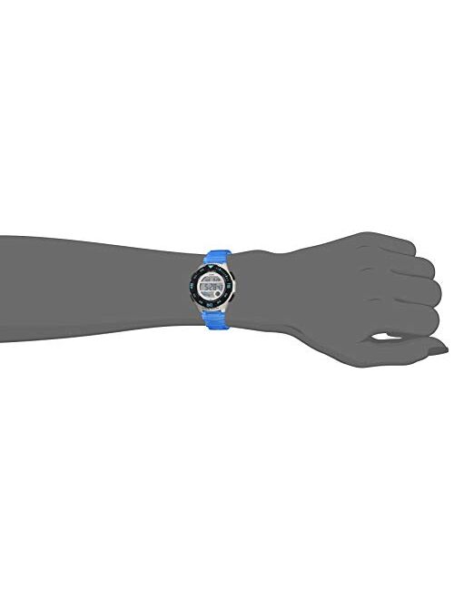 Casio Women's 10 Year Battery Quartz Resin Strap, Blue, 19.9 Casual Watch (Model: LWS-1100H-2AVCF)