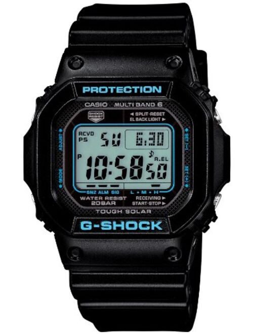 CASIO G-Shock Black X Blue Series (GW-M5610BA-1JF) 6 MULTIBANDS Solar Powered Men's Watch