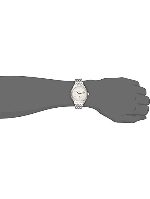Baume & Mercier Men's BMMOA10099 Clifton Analog Display Swiss Automatic Silver Watch