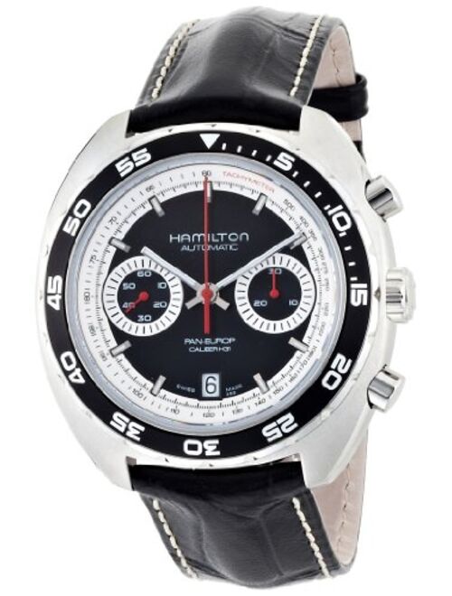 Hamilton Men's H35756735 American Classic Analog Display Swiss Automatic Black Watch