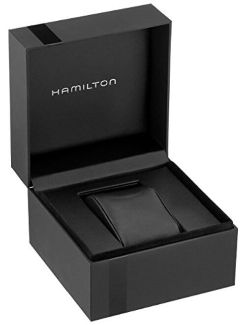 Hamilton Men's H77616533 Khaki ; Dial color - Black X Chronograph Watch