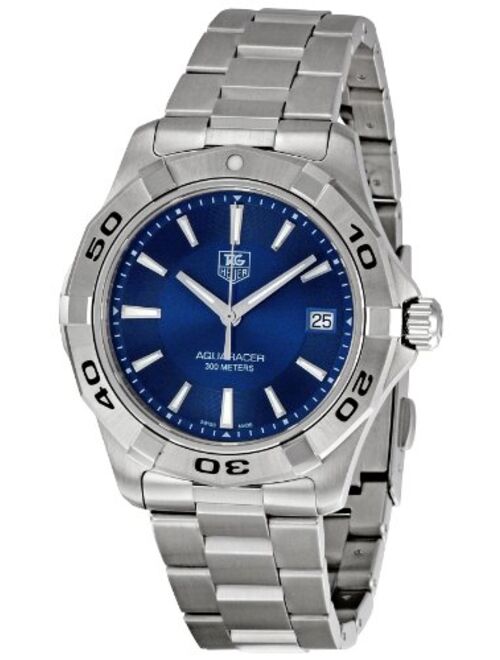 TAG Heuer Men's WAP1112.BA0831 Aquaracer Blue Dial Watch