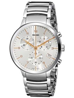 Men's R30122113 Centrix XL Chronograph Analog Display Swiss Quartz Silver Watch