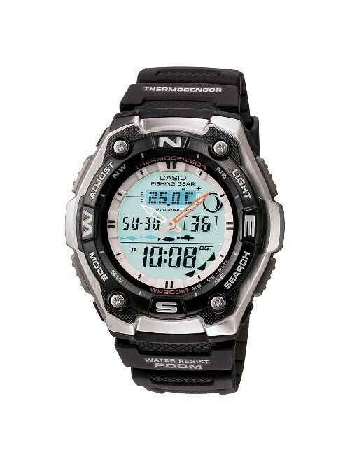 Men's Casio Active Dial Multi-Task Gear Sport Watch - Black (AQW101-1ACF)