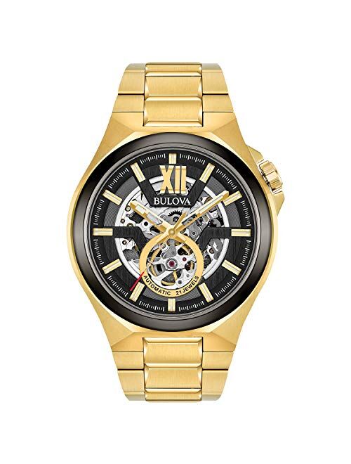 Bulova Automatic - 98A178 Analog Gold Watch