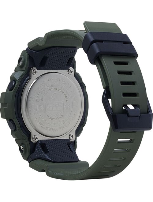 Casio Men's Digital Olive Green Resin Strap Watch 48.6mm