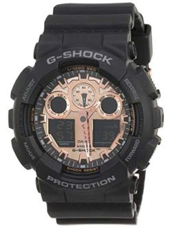 Men's G Shock GA710GB-1A Black Rubber Quartz Sport Watch