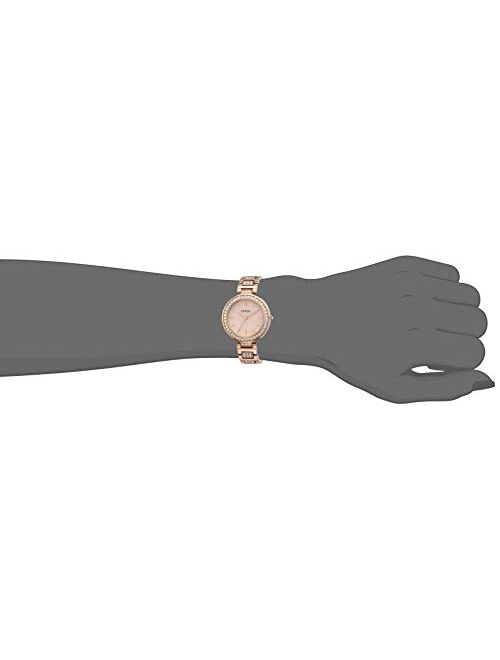 Fossil Karli Three-Hand Rose Gold-Tone Stainless Steel Watch BQ3181