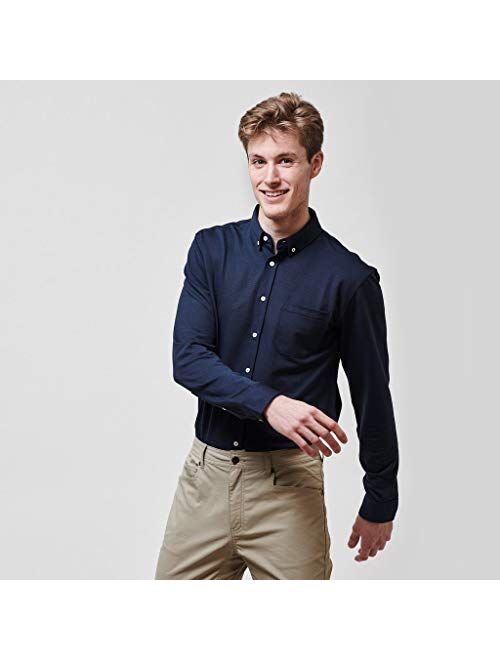 Western Rise Limitless Merino Wool Men's High Performance Button-Down Shirt