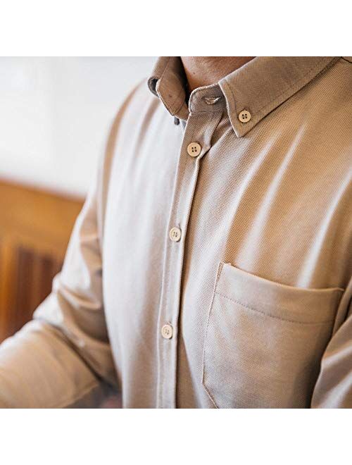 Western Rise Limitless Merino Wool Men's High Performance Button-Down Shirt